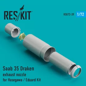   Reskit - Saab 35 Draken exhaust nozzle for Hasegawa/Revell kits