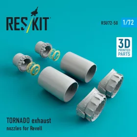 Reskit - TORNADO exhaust nozzles for Revell kit (3D Printed)