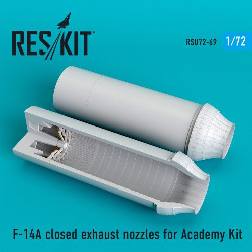 Reskit - F-14A "Tomcat" closed exhaust nozzles for Academy kit (1/72)
