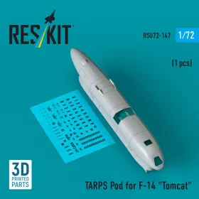 Reskit - TARPS pod for F-14 Tomcat (1 pcs) (3D Printed)
