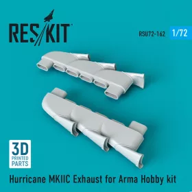 Reskit - Hurricane MKIIC exhaust for Arma Hobby kit