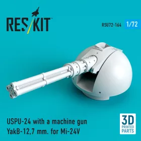   Reskit - USPU-24 with a machine gun YakB-12,7 mm for Mi-24V (3D Printed)