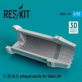   Reskit - F-35 (A C)   Lightning II  exhaust nozzle for Italeri kit (1/72)