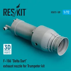   Reskit - F-106 Delta Dart exhaust nozzle for Trumpeter kit (3D Printed)