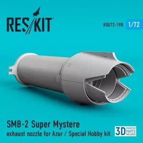   Reskit - SMB-2 Super Mystère exhaust nozzle for Azur / Special Hobby kit