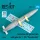 Reskit - Centerline 650 gal fuel tank with pylons for F-105 Thunderchief (1 pcs) (3D Printed)