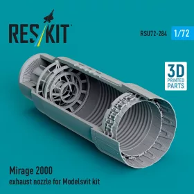   Reskit - Mirage 2000 exhaust nozzle for Modelsvit kit (3D Printed)