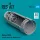 Reskit - Mirage 2000 exhaust nozzle for Modelsvit kit (3D Printed)