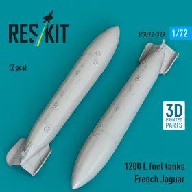  Reskit - 1200 L fuel tanks French Jaguar (2 pcs) (3D Printed)