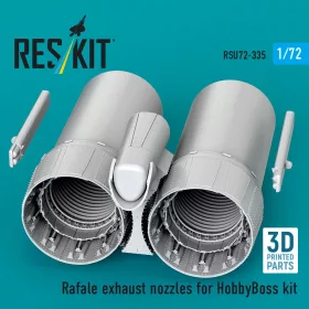   Reskit - Rafale exhaust nozzles for HobbyBoss kit (3D Printed)