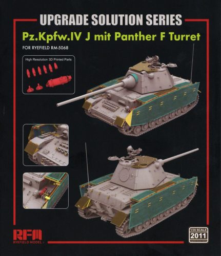 Rye Field Model - Pz.Kpfw.IV J mit Panther F Turret upgrade solution