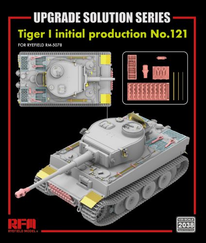 Rye Field Model - Tiger I upgrade set for RFM5078