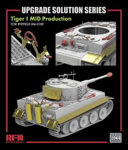 Rye Field Model - Upgrade set for 5100 Tiger I MID. Production 2in1