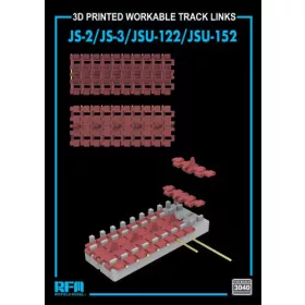 Rye Field Model - Workable Tracks JS-2 (3D-prt.) JS- JSU-