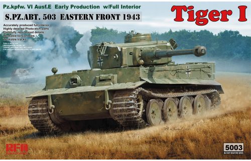 Rye Field Model - Tiger I Early Production with Full Interior