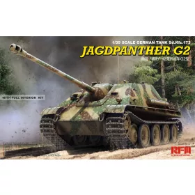   Rye Field Model - Jagdpanther G2 with full interior   workable track links