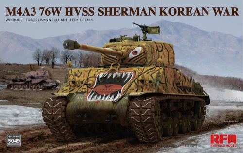 Rye Field Model - M4A3 76w hvss Sherman Korean war