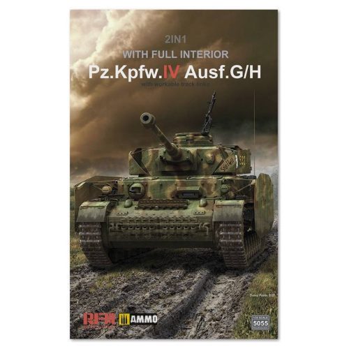 Rye Field Model - Panzer IV AusfG/H 2in1  with Full Interior