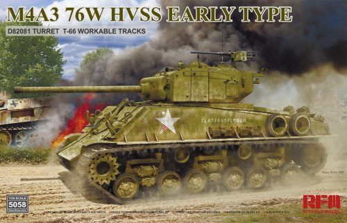 Rye Field Model - Sherman M4A3 76W HVSS early