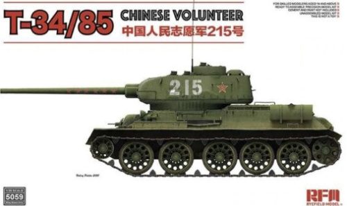 Rye Field Model - T-34/85 No183 Factory Chinese Volunteer