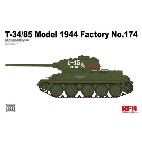 RyeFieldModel - T-34/85 Model 1944 Factory No.174