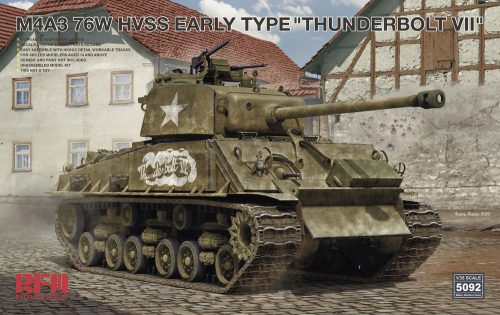 Rye Field Model - 1/35 M4A3 76W HVSS Early Type "Thunderbolt VII"