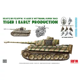   Rye Field Model - Tiger I early "Kursk 1943" w/ Wittman (STANDARD) tank makett