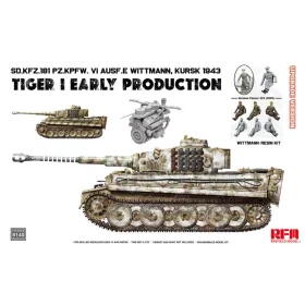   Rye Field Model - Tiger I early "Kursk 1943" w/ Wittman (UPDATED) tank makett