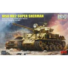   Rye Field Model - M50 Mk.2 Super Sherman (M4A4) UPGRADE VERSION tank makett
