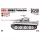 Rye Field Model - Tiger I Mid. prod. (clear parts) 2-in-1 INTERIOR tank makett