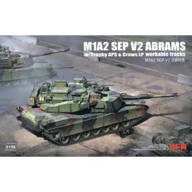   Rye Field Model - M1A2 SEP V2 ABRAMS w/Trophy APS & Crows LP/w.track tank makett
