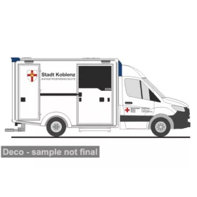   Rietze - Wietmarscher Ambulanzfahrzeug - Design RTW 2018 Katastrophenschutz Koblenz