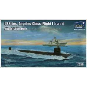   Riich Models - USS Los Angeles Class Flight I (688) tengeralattjáró makett