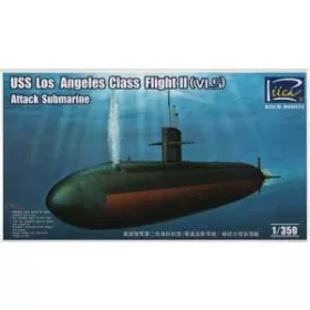   Riich Models - USS Los Angeles Class Flight II (VLS) tengeralattjáró makett