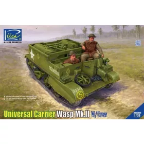   Riich Models - Universal Carrier Wasp Mk.II with Crew harcjármű makett