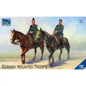 Riich Models - German Mounted Troops figura makett