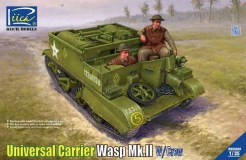 Riich Models - Universal Carrier Wasp Mk.IIC w/Crew are included in the first batch of produ