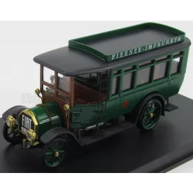   Rio-Models - FIAT 18BL AUTOBUS FIRENZE - IMPRUNETA 1915 GREEN