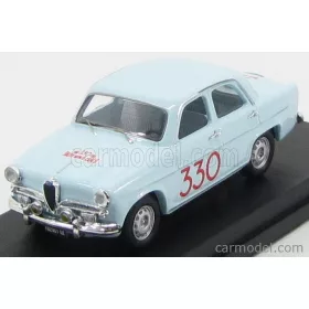   Rio-Models - Alfa Romeo Giulietta Ti N 330 Rally Montecarlo 1964 Pinasco - Sanfilippo Light Blue
