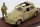 Rio-Models - VOLKSWAGEN BEETLE AFRICA KORPS 1941 - WITH ROMMEL + DRIVER FIGURE MILITARY SAND