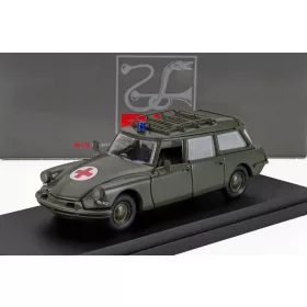   Rio-Models - CITROEN DS19 BREAK SW STATION WAGON MILITARY AMBULANCE 1960 MILITARY GREEN