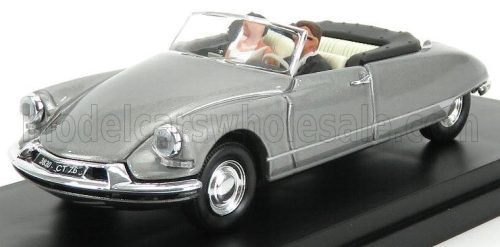 Rio-Models - CITROEN DS 19 CABRIOLET JUST MARRIED 1961 WITH FIGURES GREY