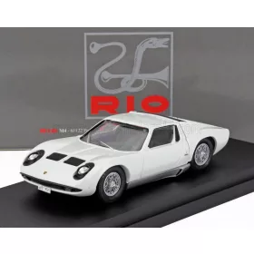   Rio-Models - LAMBORGHINI MIURA P400 1967 - PERSONAL CAR LITTLE TONY WHITE