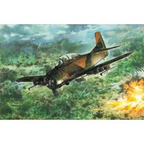 Roden - North American T-28D Trojan repülő makett