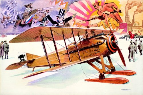 Roden - Spad VII c.1 with Russian skies