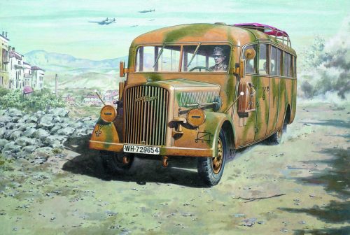 Roden - Opel Blitz Omnibus W39 Late WWII service