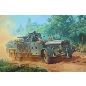   Roden - Selbstfahrlafette auf Fahrgestell VOMAG 7 or 660 mit 8 8 cm Flak