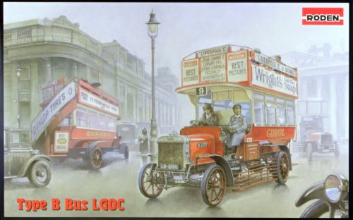 Roden - Type B Bus, LGOC, London, Early 1914
