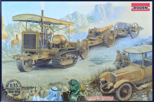 Roden - Holt 75 Artillery Tractor w/BL 8-inch Howitzer
