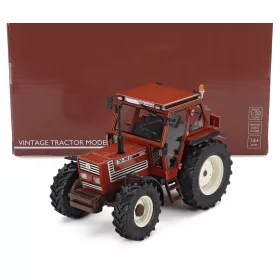   Rosmodel - FIAT 70-90 TRACTOR CONFORT CAB 4WD WITH FRONT AND REAR FENDER 1997 BROWN